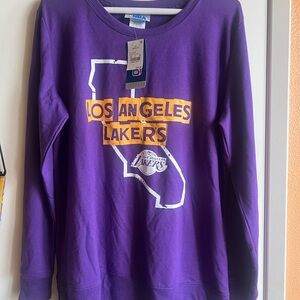 NBA Purple Sweatshirt with Graphic